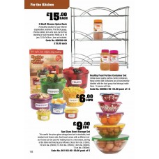 600924 Healthy Food Portion Container Set