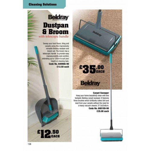 600966 Dustpan & Broom (sub)