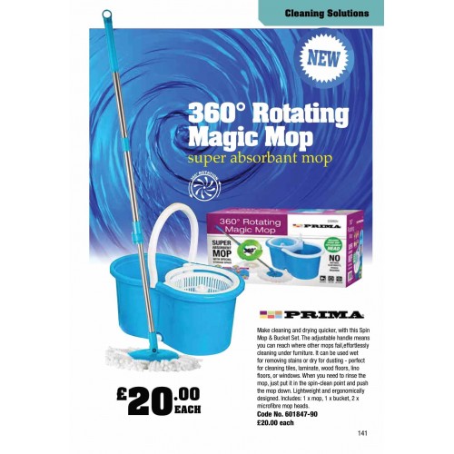 601847 360° Spinning Magic Mop