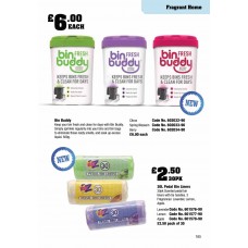 601576 20L Pedal Bin Liners - Lavender