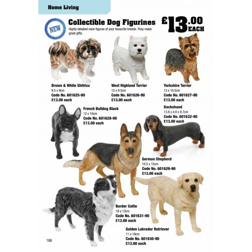 601631 Collectible Dog Figurines - Border Collie