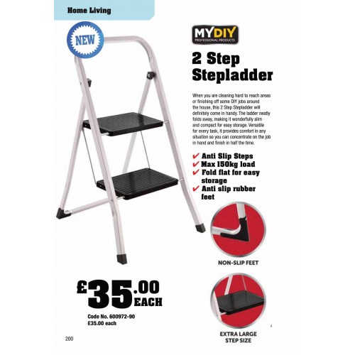 600972 2 Step Stepladder