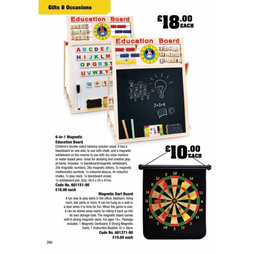 601371 Magnetic Dart Board