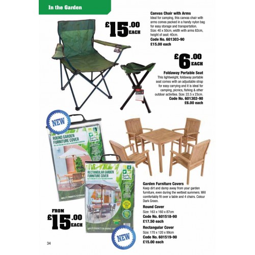 601519 Garden Furniture Covers - Rectangular