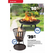 601778 Round Iron Fire Pit