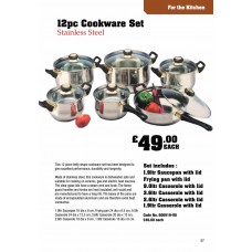 600919 12pc Cookware Set