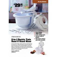 600992 2 in 1 Electric Mixer