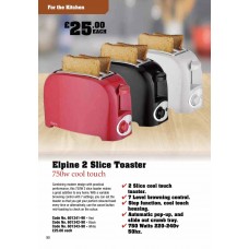 601341 Toaster Red