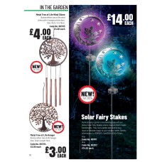 603112 Solar Fairy Stakes Blue