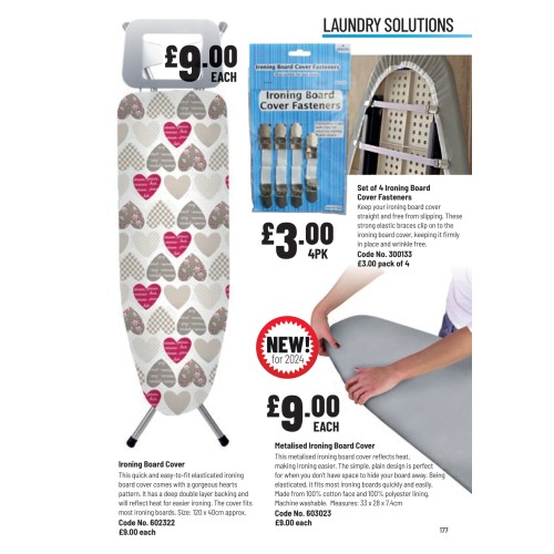 602322 Ironing Board Cover