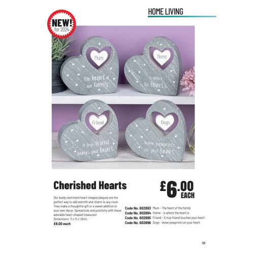 602893 Cherished Hearts - Mum