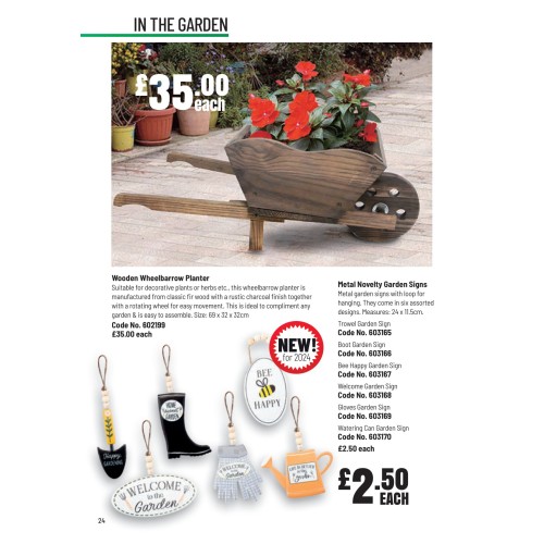 603166 Metal Novelty Garden Sign Boot