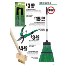 603037 Extendible Garden Broom