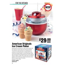 602802 American Originals Ice Cream Maker