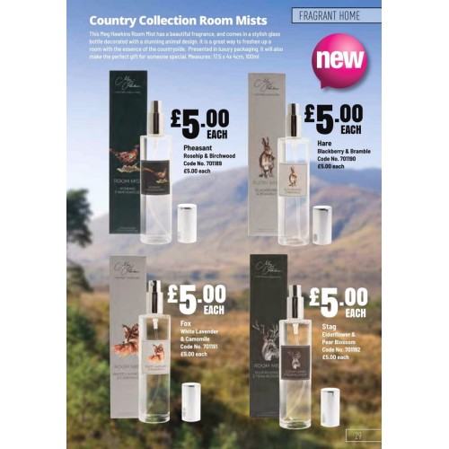 701192 Country Collection Room Mist Stag