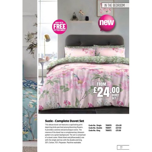 700971 Suzie - Duvet Set - Double