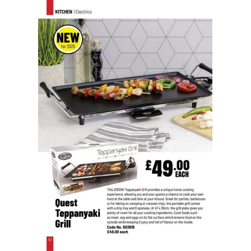 603818 Quest Teppanyaki Grill