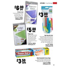 601888 20pc Reseal Freezer Bags