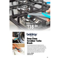 603864 Beldray Deep Clean Scrubber Turbo Brush