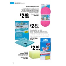 701573 Eazee2Clean Textured Scrubbing Sponge 