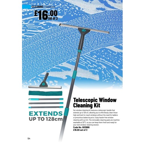 603866 Telescopic Window Cleaning Kit 