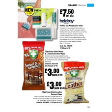 603468 Green Shield Wood & Laminate Wipes