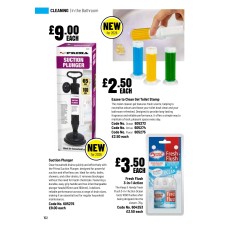 605273 Eazee to Clean Gel Toilet Stamp - Ocean
