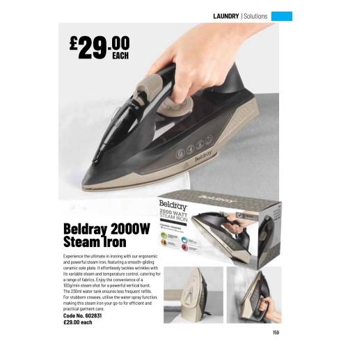 602831 Beldray 2000W Iron