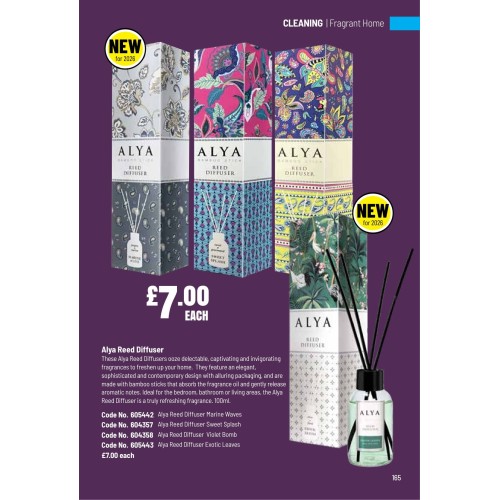 605442 Alya Reed Diffuser Marine Waves
