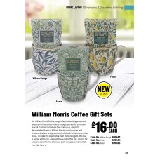 605483 William Morris Coffee Gift Sets - Willow Bough 