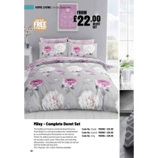 700952 Miley - Complete Duvet Set - Single 