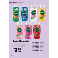 603546 Radox Shower Gel Feel Refreshed
