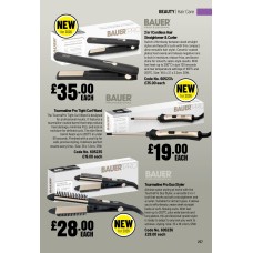 605234 2 in 1 Cordless Hair Straightener & Curler