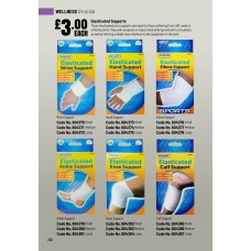 604370 Elasticated Wrist Supports - Small