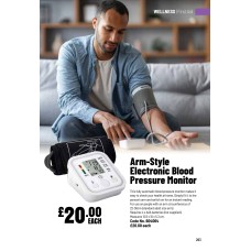 604064 Arm Style Electronic Blood Pressure Monitor
