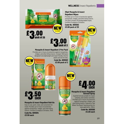 605594 Mosquito & Insect Repellent Roll-On
