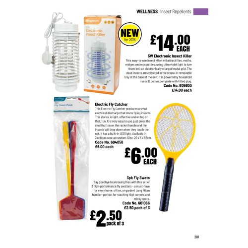 605600 5W Electronic Insect Killer