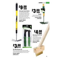 600549 30cm Hand Weed Brush 