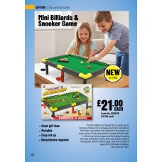 605678 Mini Billiard & Snooker Game