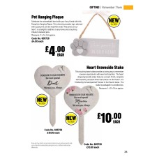 605728 Pet Hanging Plaque