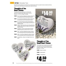 700880 Thoughts Of You Heart Stones Mum