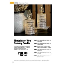 700895 Thoughts Of You Memory Candle Dad