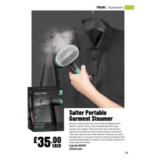 604107 Portable Garment Steamer