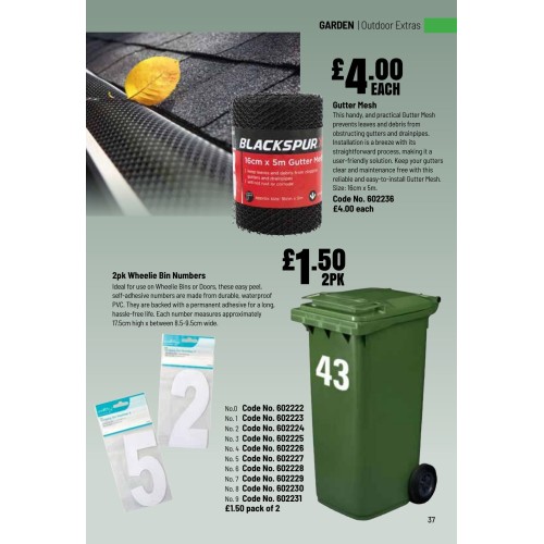 602236 5m Gutter Mesh