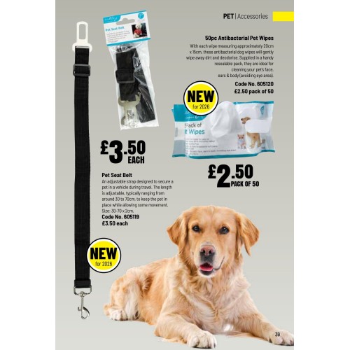 605119 Pet Seat Belt