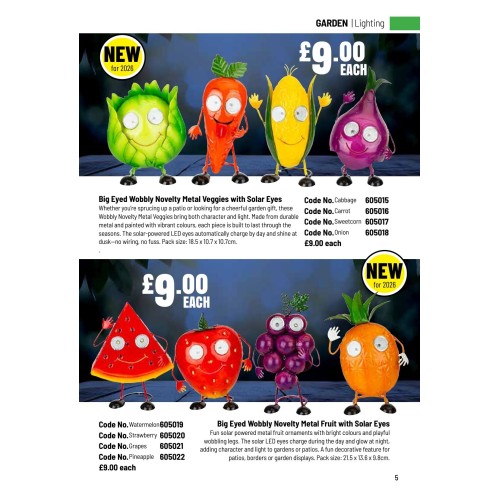 605018 Novelty Metal Veggies - Onion
