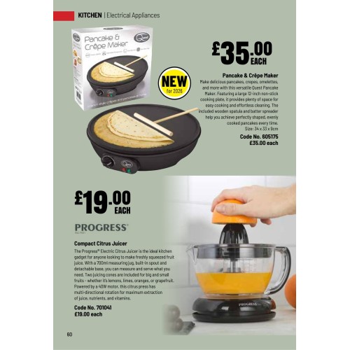 605175 Pancake & Crêpe Maker