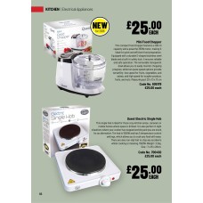 700450 Quest Electric Single Hob