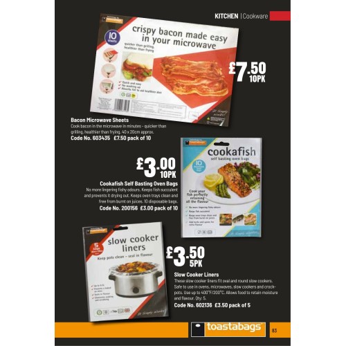603435 Bacon Microwave Sheets