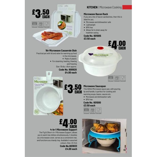 603833 4in 1 Microwave Support